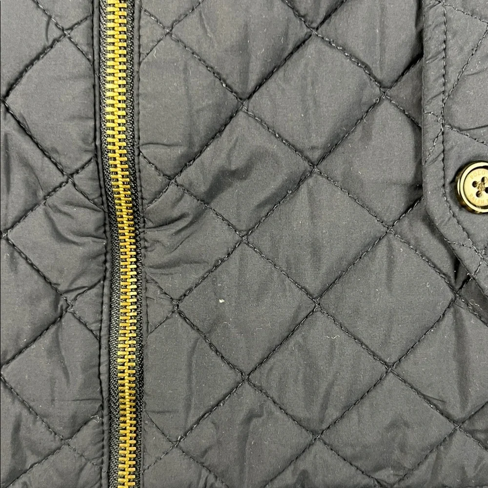Polo by Ralph Lauren Blue Quilted Kids Jacket Size: Medium(8-10)